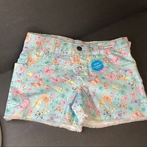 Carter's Aqua Butterfly Print Shorts
